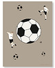 obrazy i plakaty do pokoju dziecięcego Plakat dla dzieci Soccer 9
