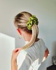 gumki do włosów Gumka jedwabna, scrunchie, frotka soczyste jabłko MAXI 4
