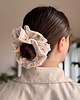 gumki do włosów Scrunchie Falbana Vintage 1