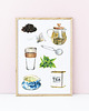 grafiki i ilustracje Kawa i Herbata - zestaw 2 grafik 2
