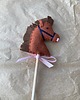 zabawki - inne Hobby Horse mini Konik na patyku ciemnobrązowy hand-made 4
