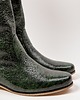 kozaki damskie SKÓRZANE KOZAKI ZAPATO 125  ZIELONY 3