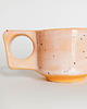 filiżanki Porcelanowa Filiżanka Espresso Pomarańczowy 3