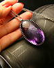 wisiory Naszyjnik Purple Spirit - Ametyst Srebro 4