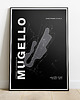 plakaty Plakat Tory wyścigowe - Mugello 1
