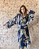 szlafroki damskie Szlafrok narzutka kimono w zjawiskowy wzór 4