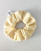 gumki do włosów Scrunchie BANANA 3szt - frotka do włosów velvet 1