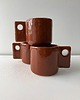 kubki Kubek #07 /brown and black, 100ml/ z serii Architecture 2