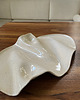 patery i talerze Ceramiczna taca na przekąski WAVY no. 4 ivory 4