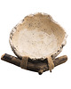 miski i misy Miska ceramiczna z drewnem 1