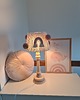 lampy do pokoju dziecka Makramowa lampka nocna do pokoju dziewczynki 1