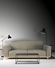 stoliki kawowe Stolik kawowy SABLE - minimalistyczna ława metalowa 6