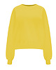 bluza bez kaptura damska Bluza Iconic Żółty 1