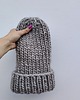 czapki damskie Wełniana czapka  WOOLLY MOUSE 1