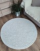 dywany Dywan okrągły ze sznurka bawełnianego szydełkowy 125cm 5