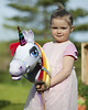 zabawki - inne Hobby horse, tęczowy jednorożec - koń na patyku 6