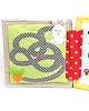 książeczki dla dzieci WIEŚ Quiet Book książeczka sensoryczna manipulacyjna Bejbik 4