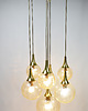 lampy wiszące Lampa kaskadowa, lata 70 5