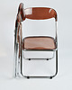 krzesła Para krzeseł składanych Modello Depositato, Włochy, lata 70 4