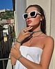wisiory Naszyjnik z rozgiwazdą Swarovski Wave 6