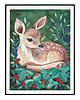 plakaty Baby Deer ilustracja drukowana 1