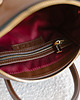 torby na ramię PERFECT BAG - skórzana torebka - brąz klasyczny 1
