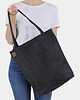 torby na ramię Shopper XL torba grafitowa na zamek 1