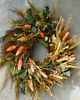 wianki Wianek dekoracyjny, wiosenny, z suszonych i stabilizowanych rośclin 2