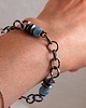 bransoletki wire wrapping akwamaryn 4