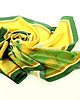 apaszki Jadwabna apaszka damska 100% pure silk -  natura zielony 65 cm x 65 cm 1
