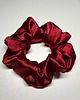 akcesoria różne Scrunchies satynowa błękitna 2