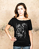 t-shirt damskie Bluzka WILK 2