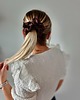 gumki do włosów Gumka jedwabna, scrunchie, frotka chocolate dream MAXI 3
