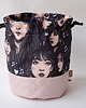 kosmetyczki Kosmetyczka worek mały " dziewczyny w rytmie K-POP róż" 2