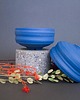 kubki i filiżanki Niebieska porcelanowa czarka SO BLUE 7