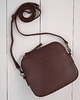 torby na ramię Mała torebka damska skórzana kopertówka na ramię do ręki brązowa AY-24-BR 2