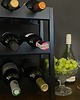 organizery Metalowy stojak na wino Ribera 12 4