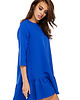 sukienki mini damskie Sukienka Barbi rękaw 3/4 Cornflower 1
