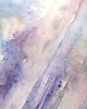 obrazy Akwarela Zachód słońca oryginalny obraz 300g 32x46 cm 4