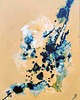 obrazy POCZĄTEK II  70x90 cm Akryl na płótnie Duży obraz abstrakcyjny do salonu 1