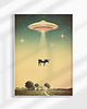plakaty Plakat / Surrealistyczny Kolaż / UFO 1