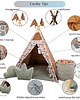 namioty i tipi dla dzieci Namiot Tipi dla dziecka " Misiowa kolejka " 2