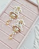 Biżuteria ślubna Kolczyki ślubne Lace Me Classic - blush i biel 4