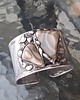 bransoletki wire wrapping Szarości - bransoletka regulowana 2