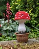 dodatki - różne Muchomorek ozdoba, Grzyb w doniczce, Dekoracja grzybek 1