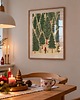 grafiki i ilustracje PLAKAT  ilustracja skandynawska zimowy las 2