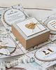 kartki scrapbooking Pamiątka Pierwszej Komunii Świętej, exploding box 5