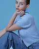 kolczyki z masy plastycznej Kolczyki "Ofelia" baby blue 1