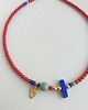 chokery Naszyjnik choker EDFU koral, turkus, lapis lazuli mosiądz 3