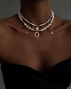 chokery Pearls /white/ perły naturalne vol. 12 /25.10.26/ - choker 1